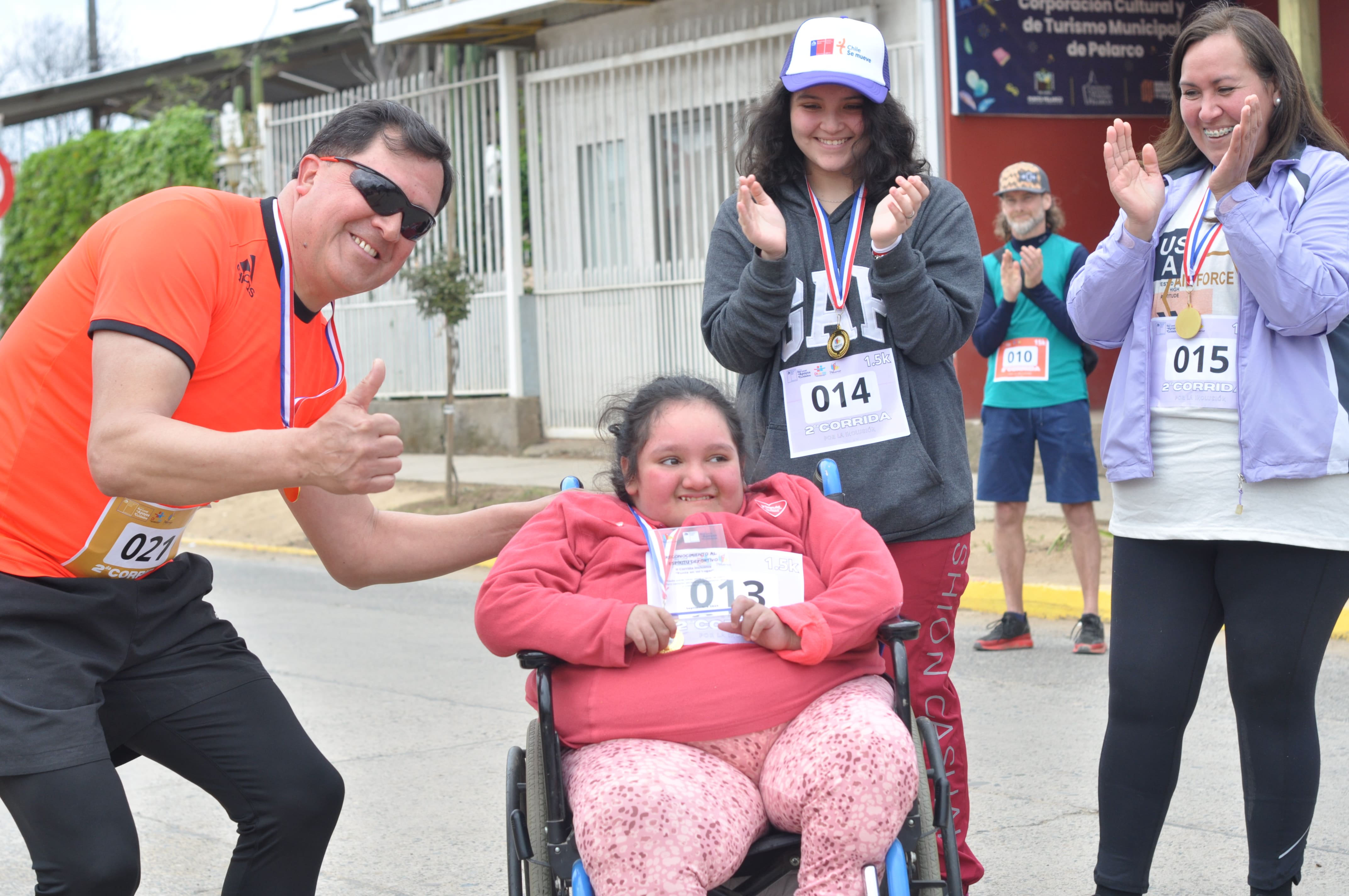 Más de 100 corredores participaron en la segunda versión de la Corrida por la Inclusión 