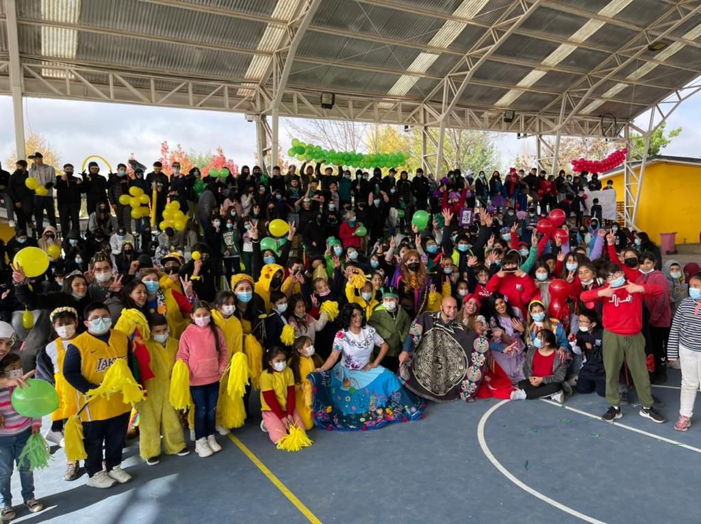 Estudiantes pelarquinos celebraron la semana de la convivencia escolar