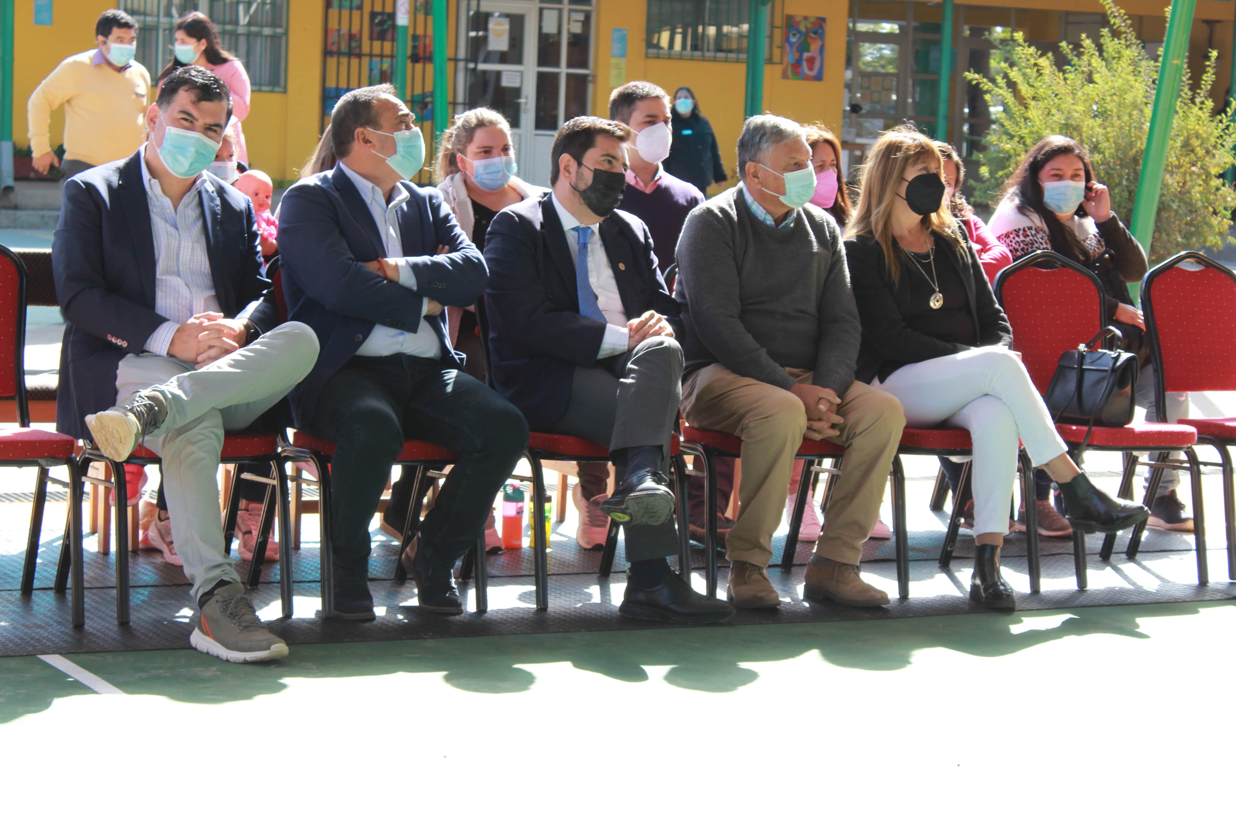 Pelarco inaugura año escolar 2022 en la Escuela Hernán Ciudad