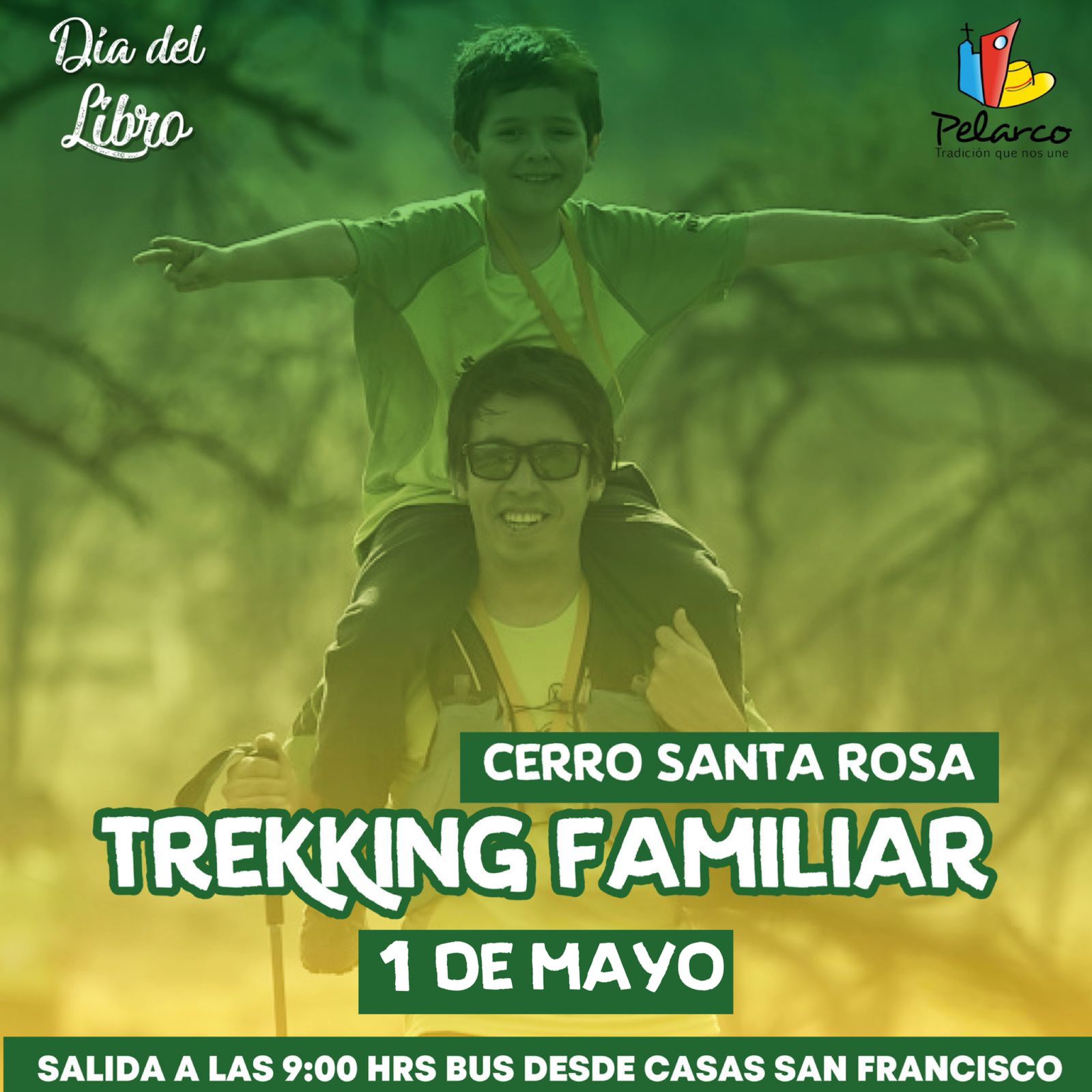 Invitan a trekking familiar en el Cerro Santa Rosa 