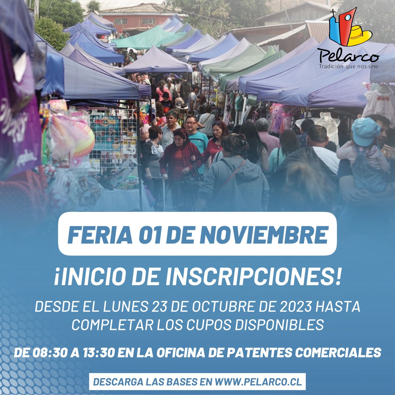 Abren inscripciones para la “Feria 01 de noviembre”
