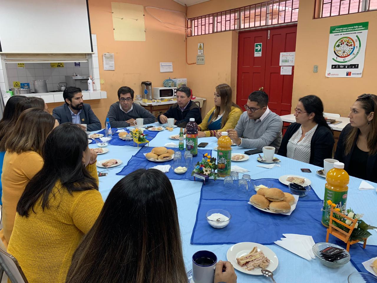 Alcalde de Pelarco se reúne con cuerpo docente de establecimientos educacionales para definir  una nueva línea de  acción en torno a Convivencia Escolar